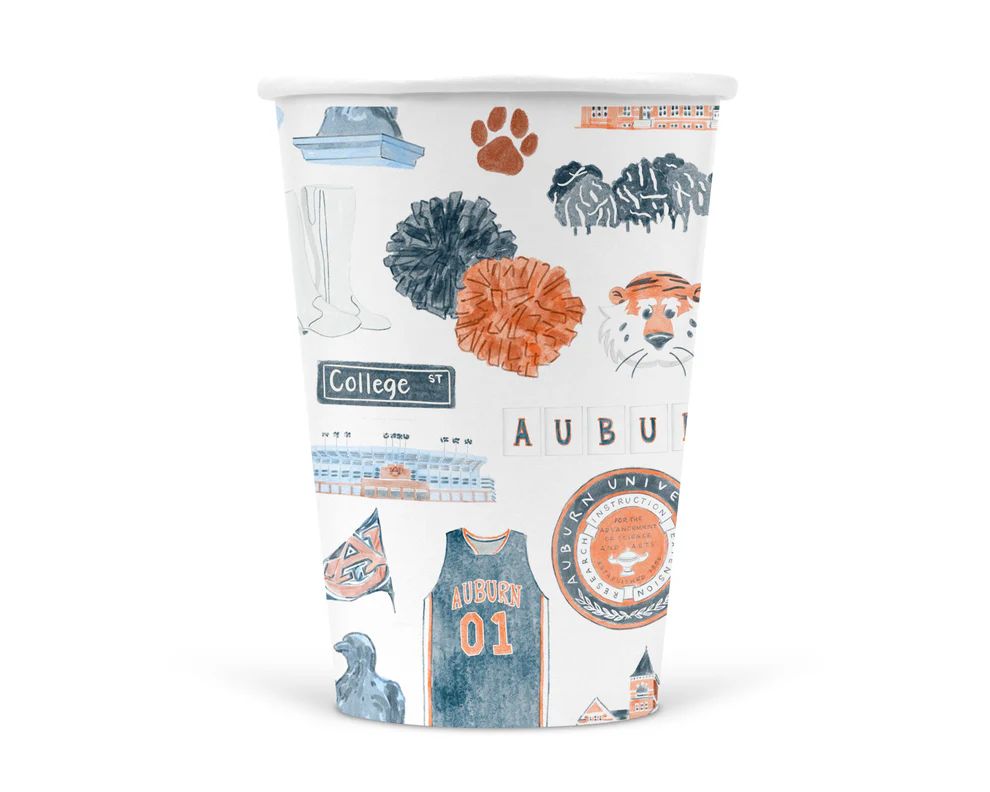 Auburn Paper Cup Pack |