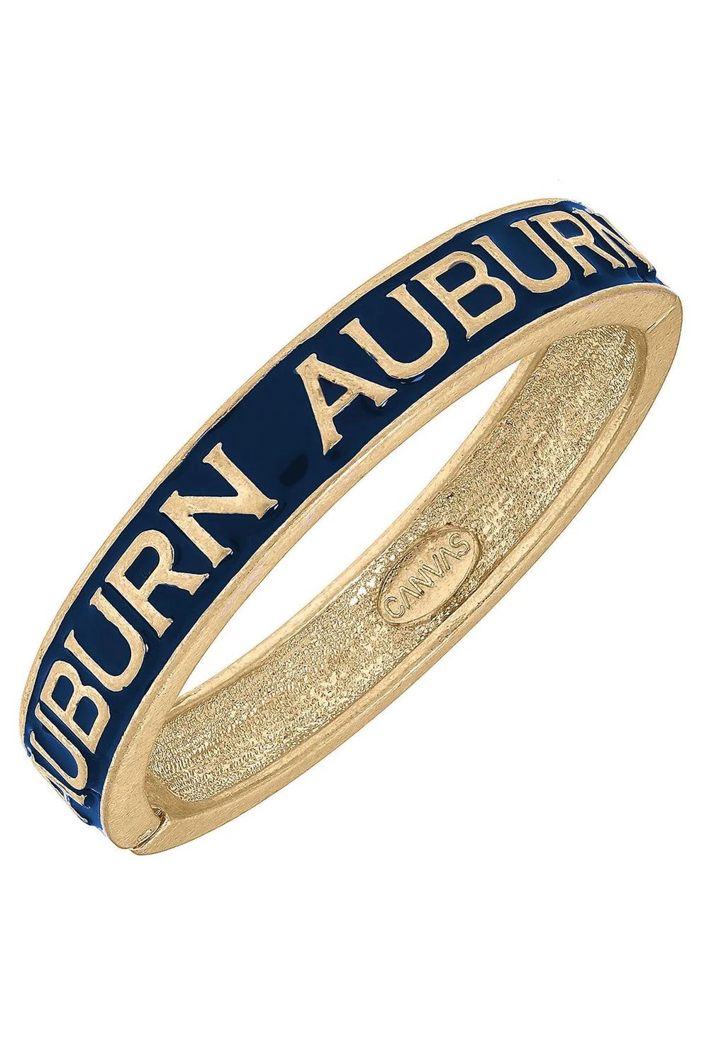 Auburn Enamel Bangle, navy