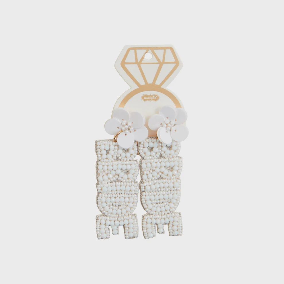 Bride Beaded Earrings