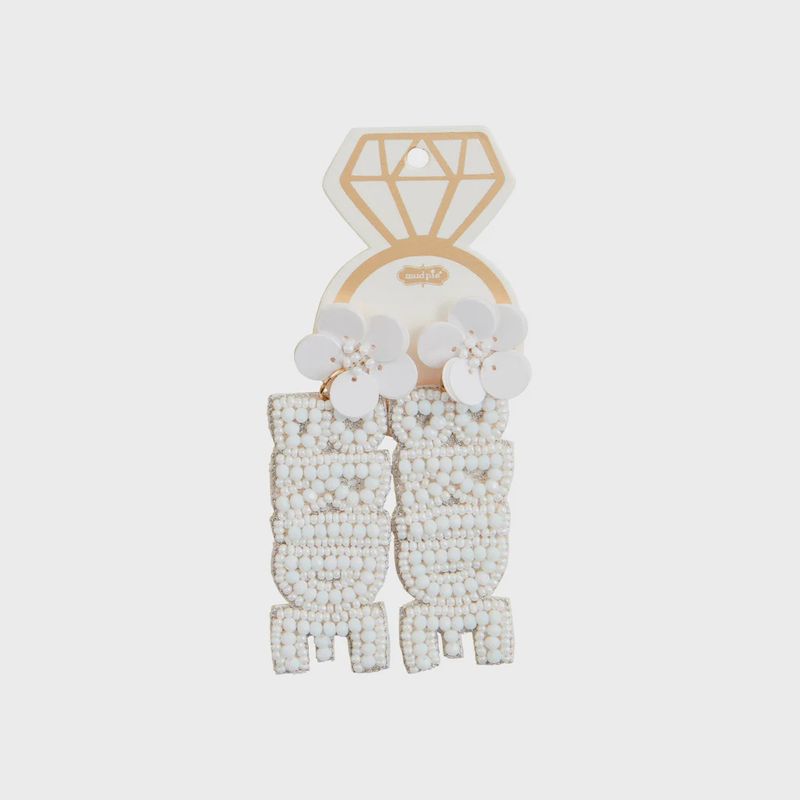Bride Beaded Earrings