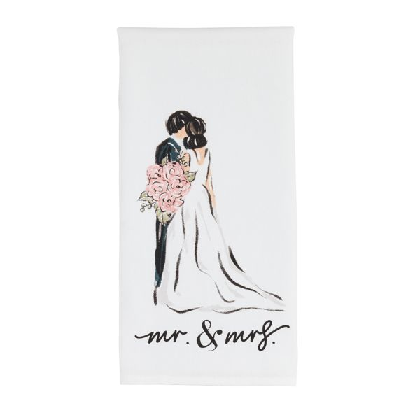 Mr. & Mrs. Cotton Hand Towel Mr. & Mrs. Cotton Hand Towel