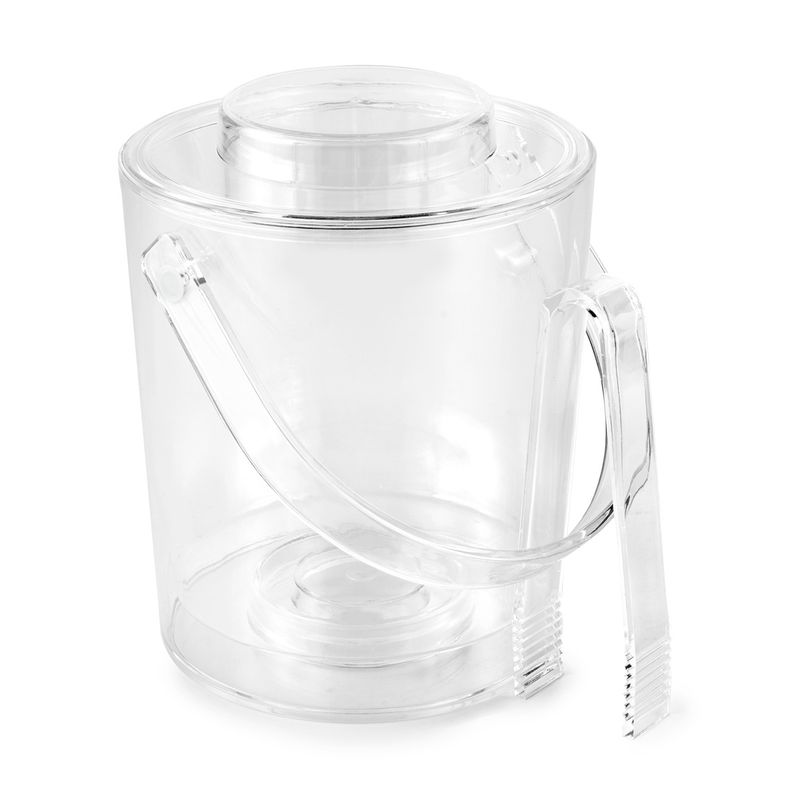 Ice Bucket w/ Tongs ::10025 | 7001