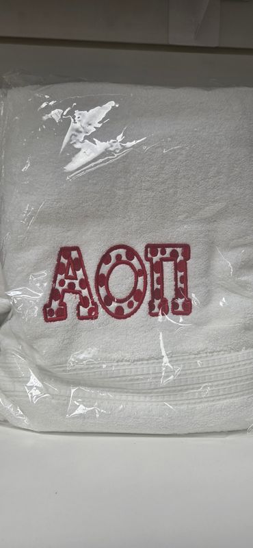 Sorority Bath Towel ::6864