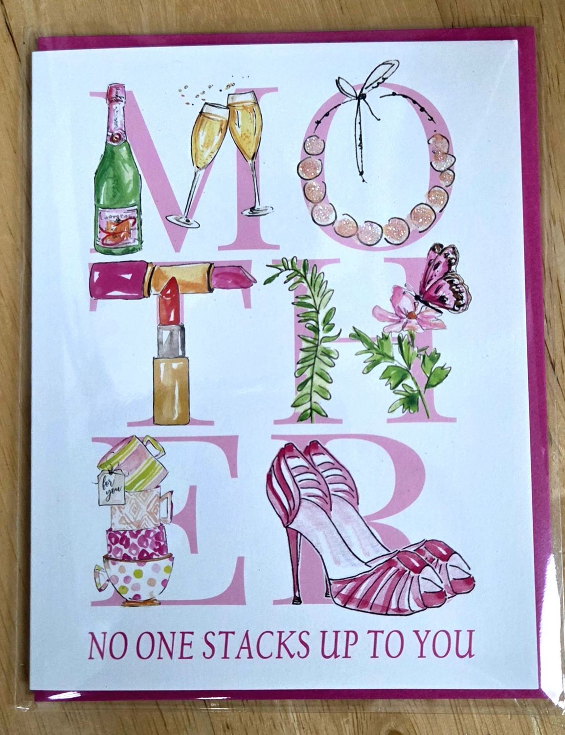Greeting Card Mother Noone Stacks Up To You | 219 3926