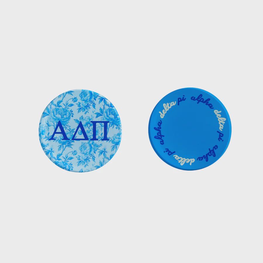 Reversible Floral Coaster, sorority | Reversible Floral Coaster, sorority |, Type: ADP