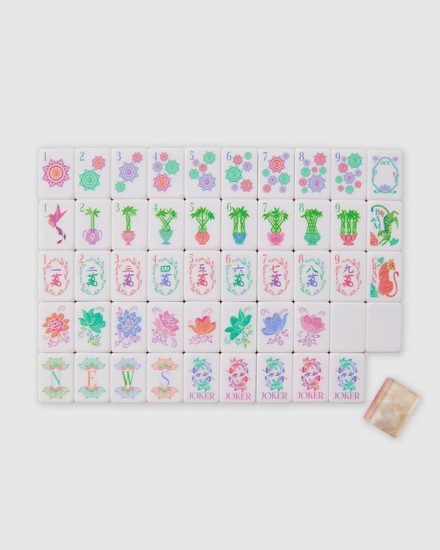 Pearlescent Mahjong Tiles