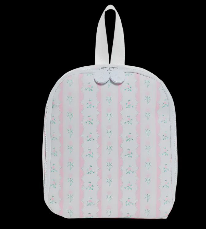 Ribbon Floral Pink- Bring It Lunch Bag Ribbon Floral Pink- Bring It Lunch Bag