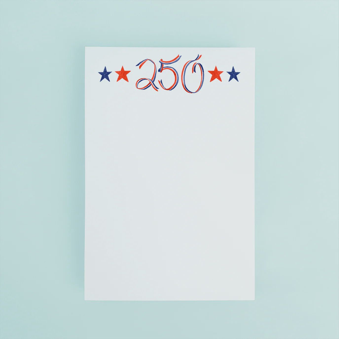 Notepad, Patriotic, Type: 4th of July