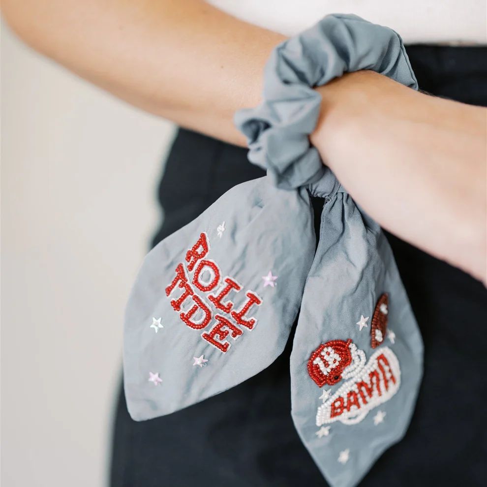 Scrunchie Beaded University of Alabama Scrunchie Beaded University of Alabama