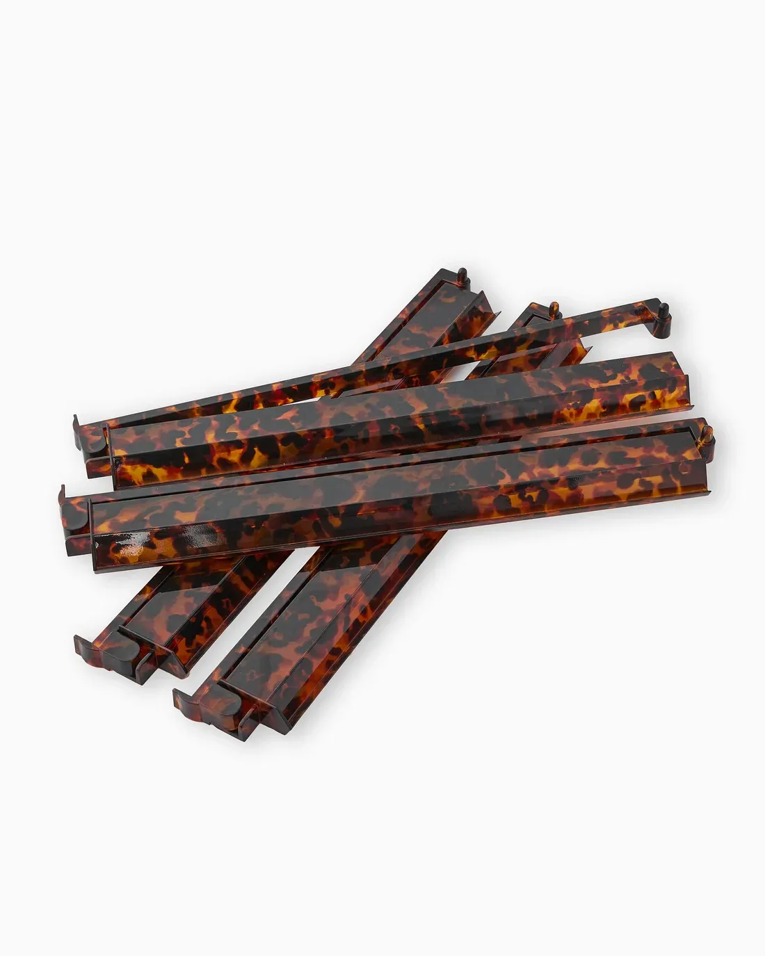 Tortoise Shell Rack and Pusher Set Tortoise Shell Rack and Pusher Set