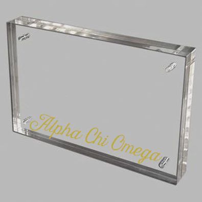 Acrylic Frame 4x6, sorority Acrylic Frame 4x6, sorority, Type: AXO