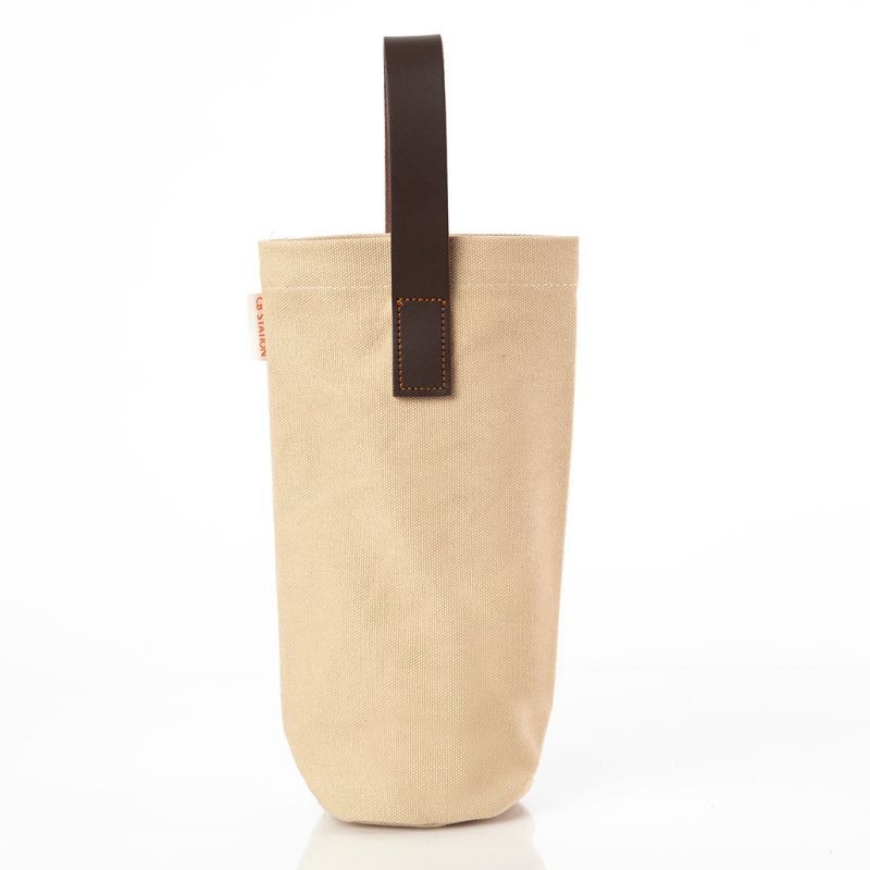 Leather Grip Wine Carrier for 1