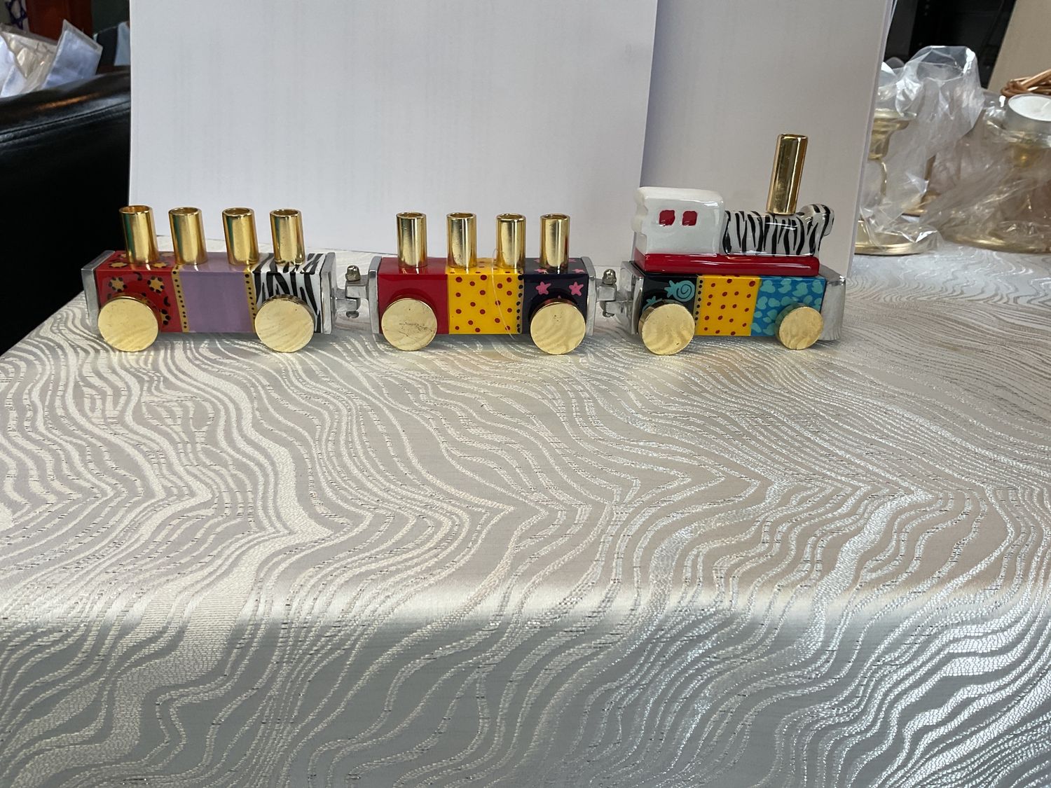 Menorah by Hadarya Multi-colored Train