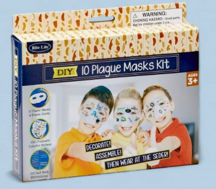 Decorate Your Own 10 Plagues Masks