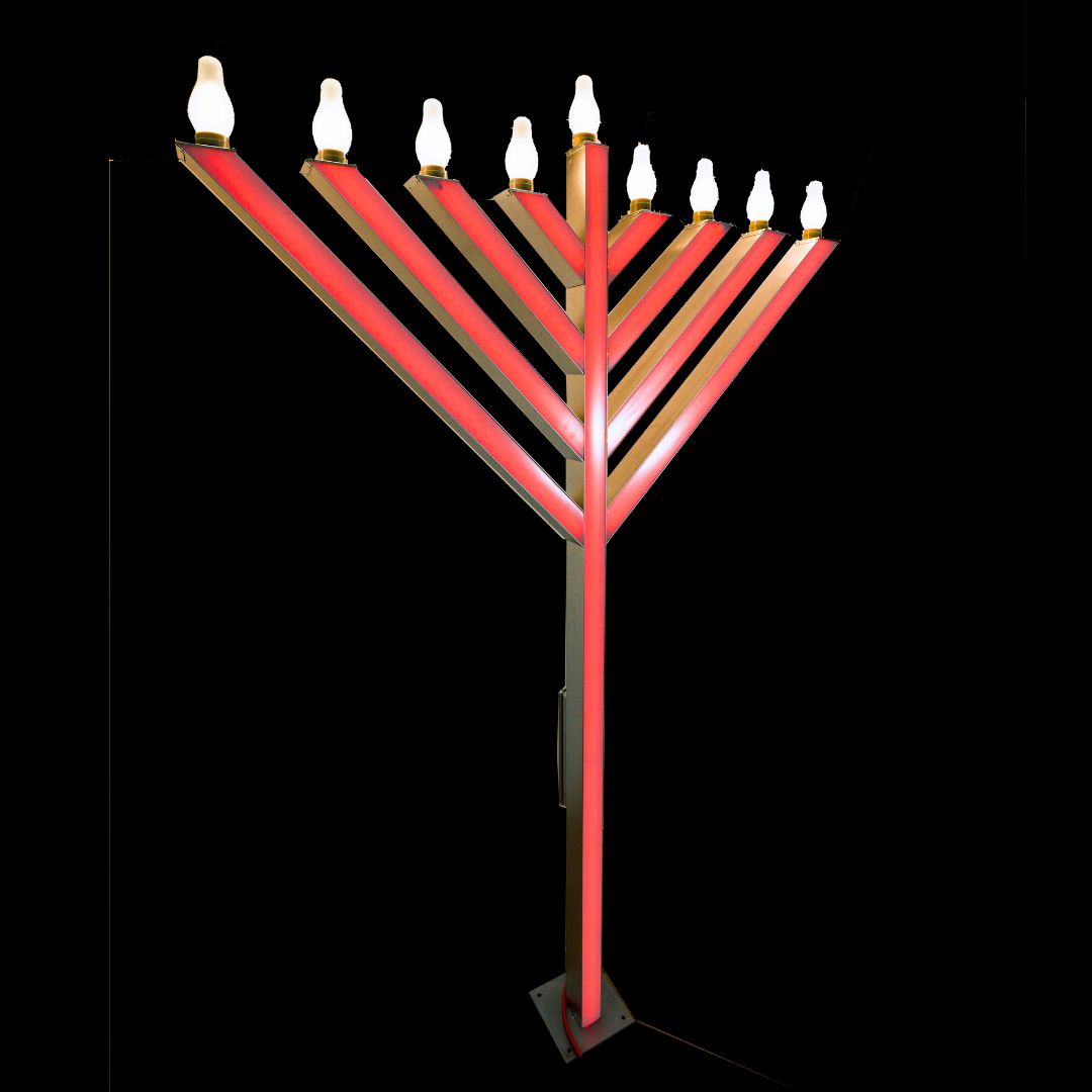 Super LUX Menorah (6 Foot)