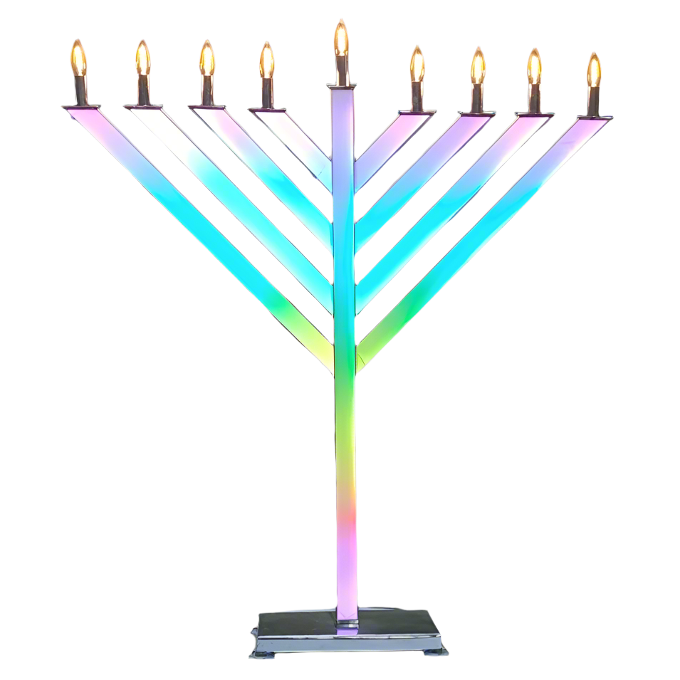 Lux Indoor Display Menorah (3 FT)