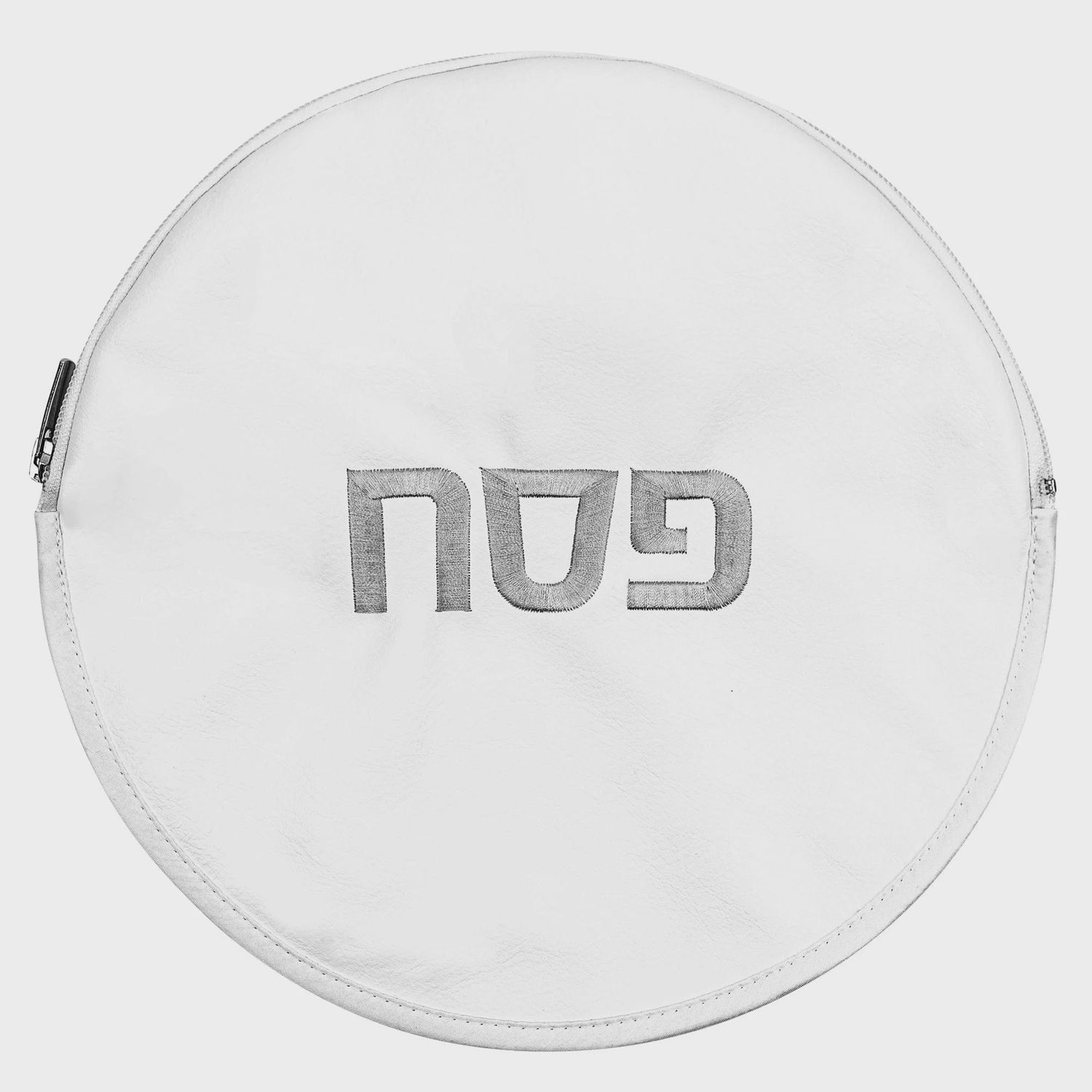 PU Leather Gebrokst Bag - Silver