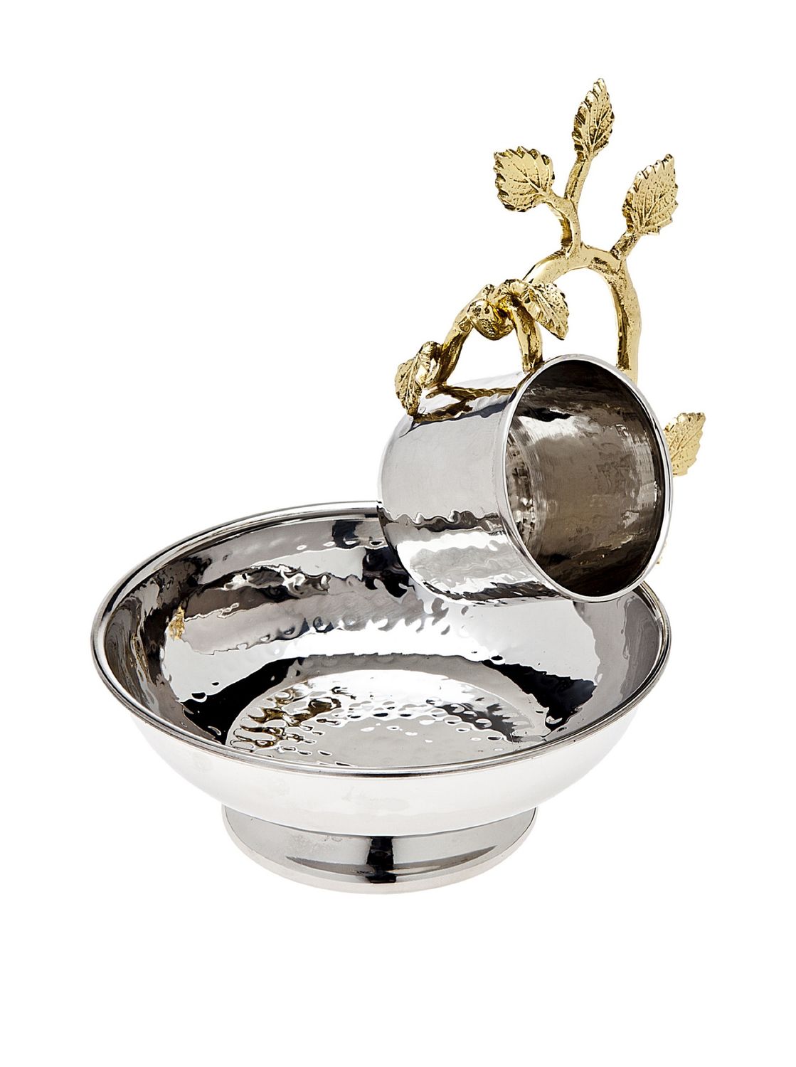 Leaf Hanging Washcup and Bowl