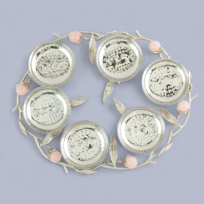 Hyaline Seder Plate by Godinger