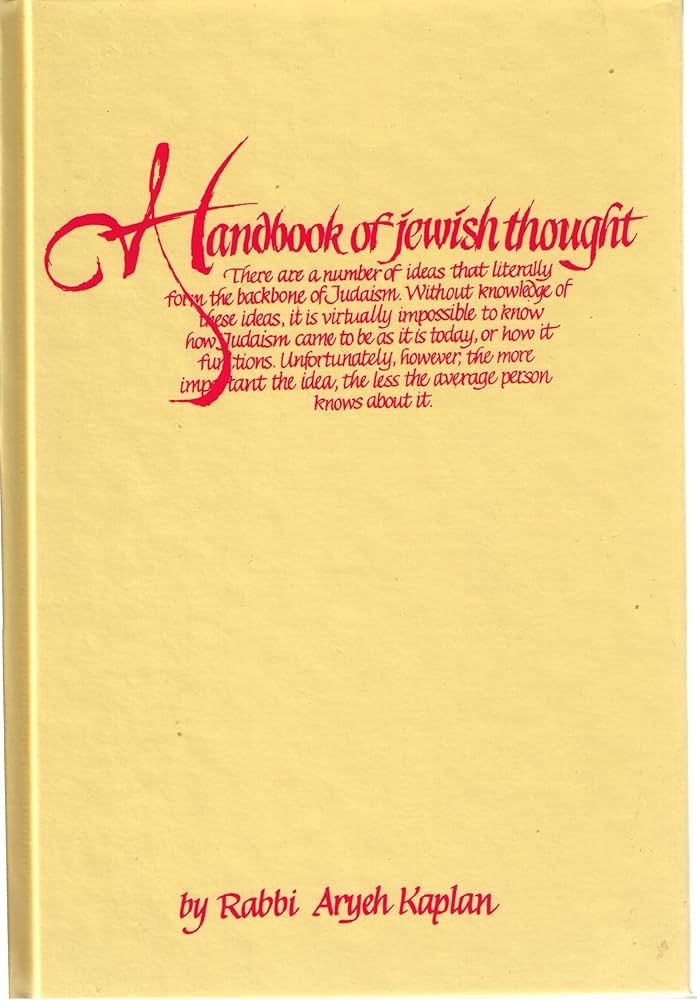 Handbook of Jewish Thought