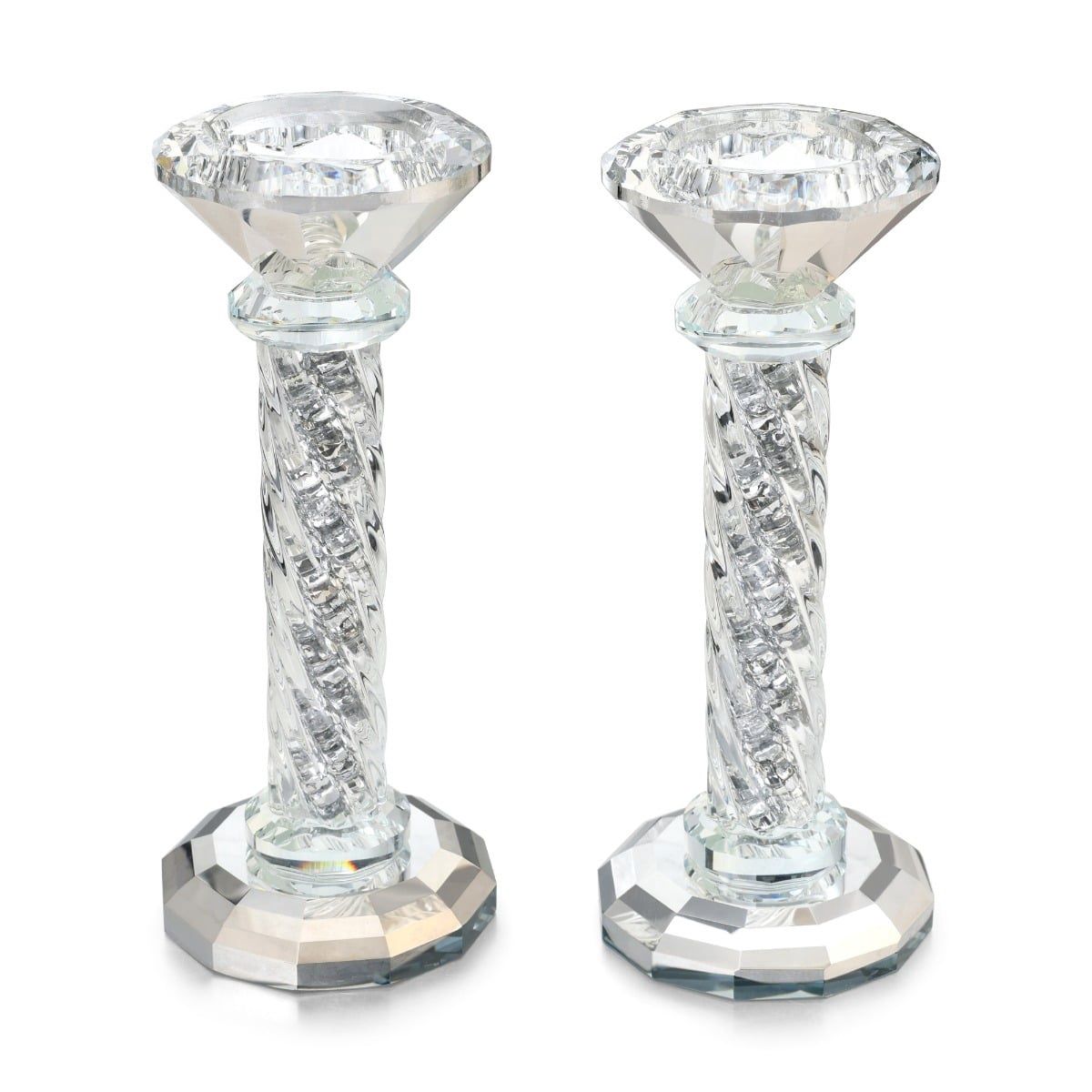 Crystal  Candlesticks
