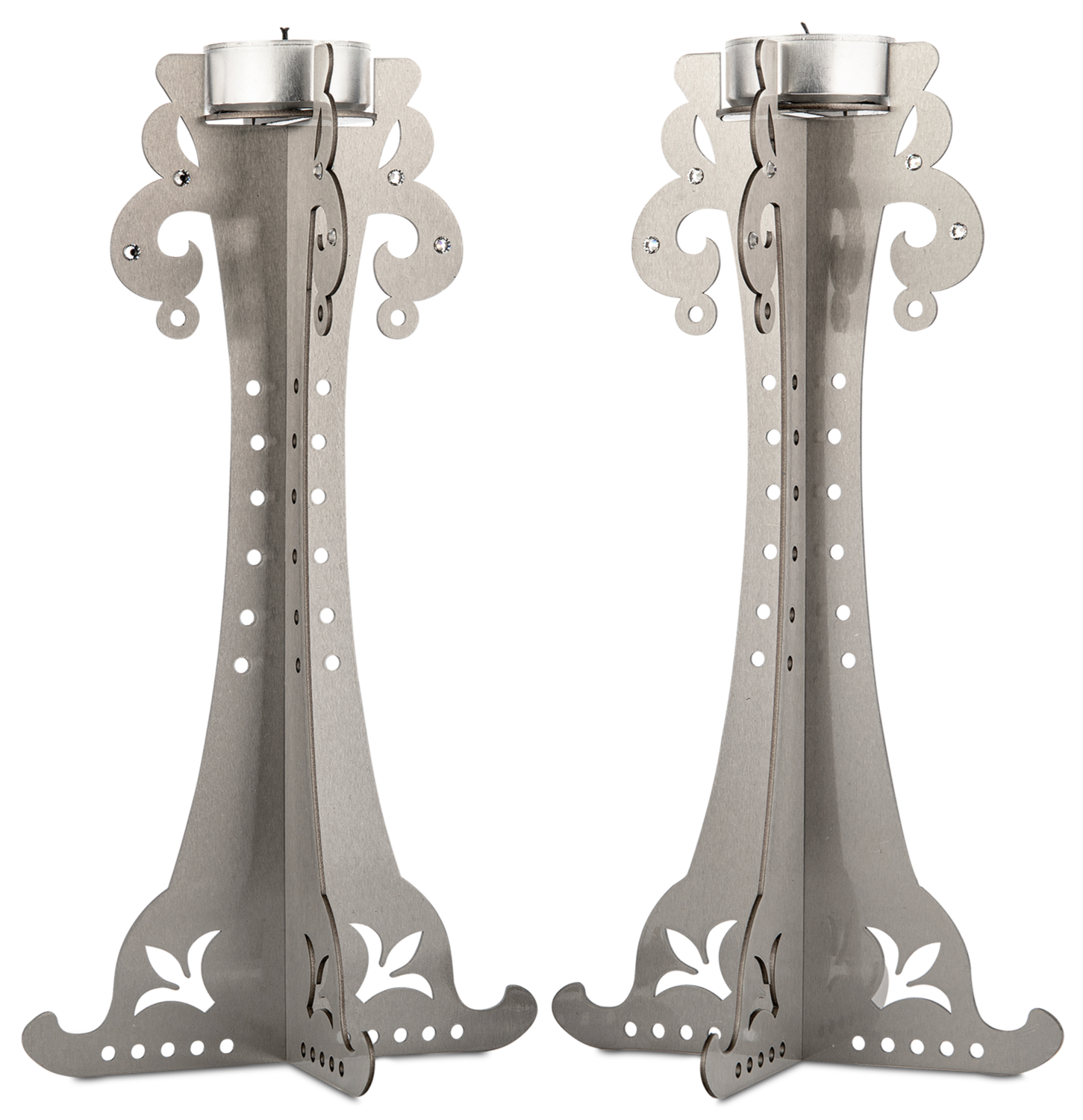 Metal Chandelier Candlesticks