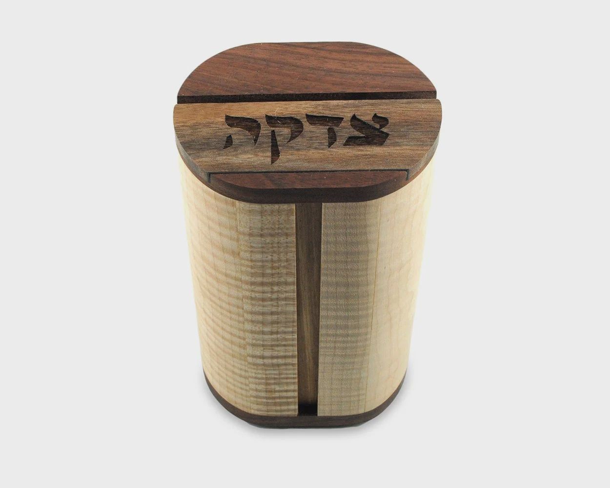 Tzedakah Handmade Wood Art