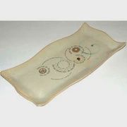 Handmade Ceramic Challah Tray by Michal