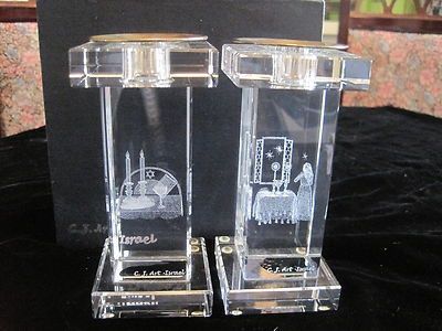 Crystal Candlesticks by CJ Art