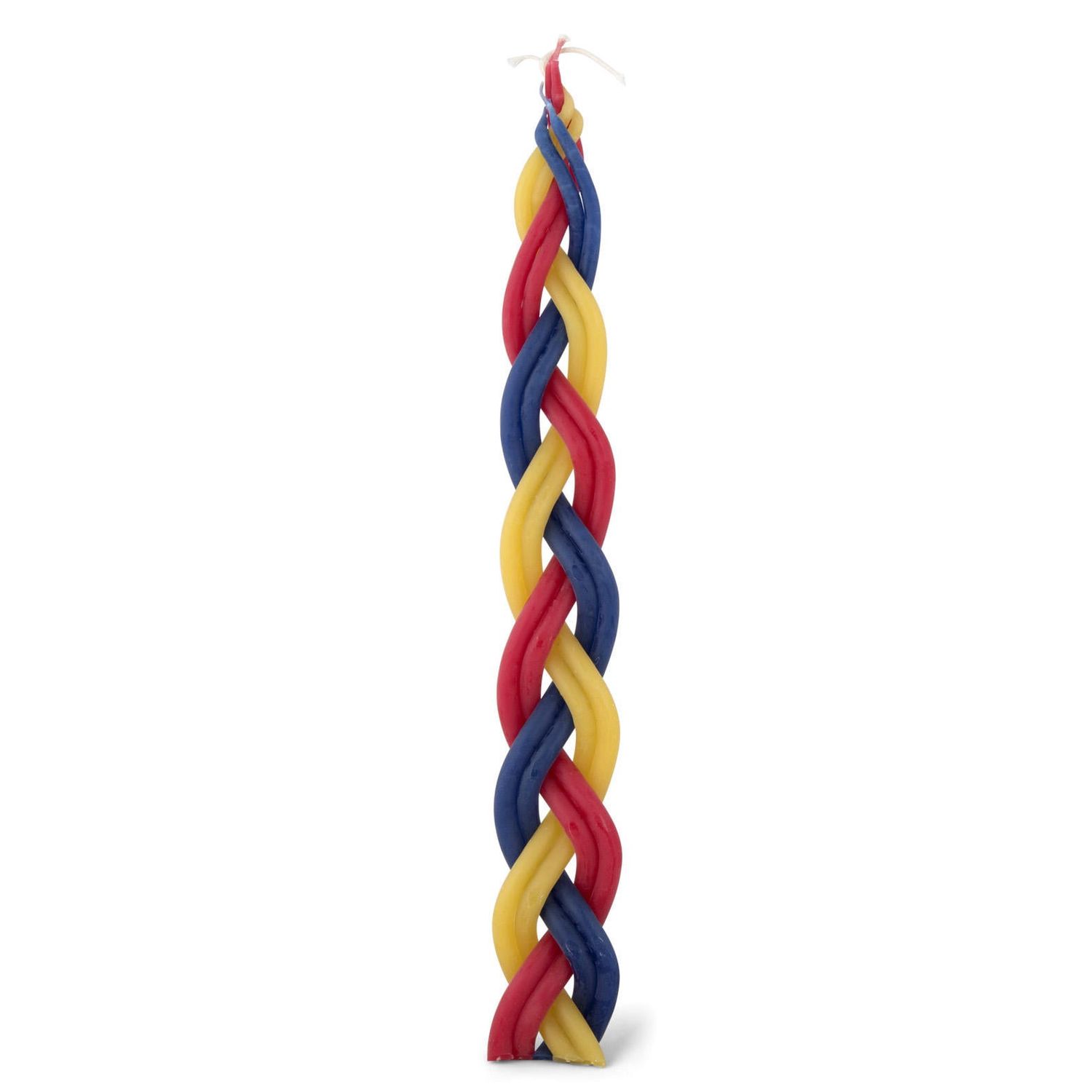 Colorful Braided Havdalla Candle