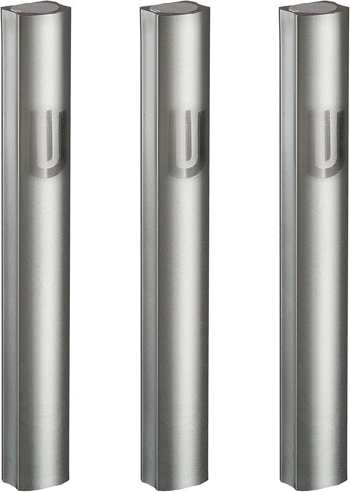 Mezuzah dotted dark gray