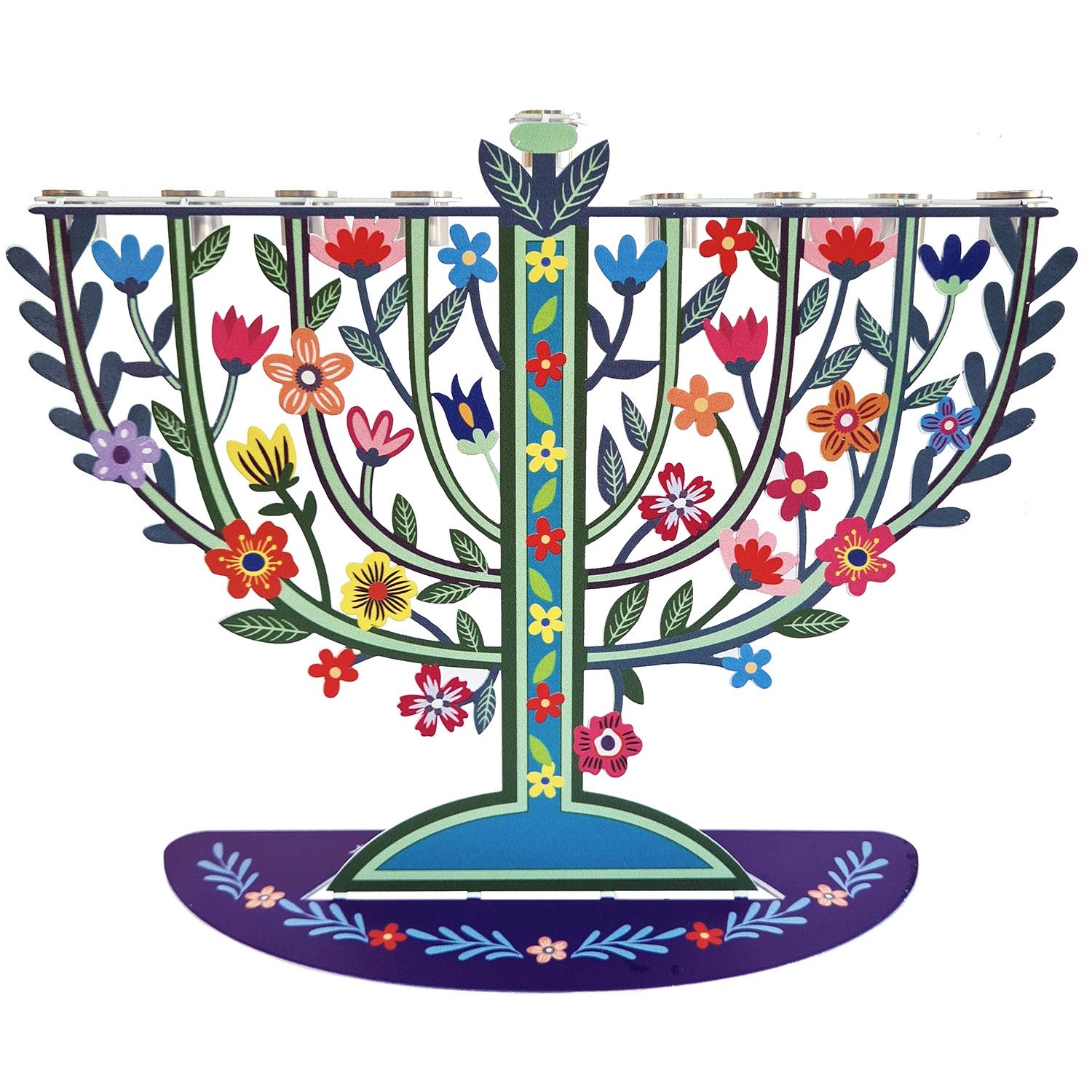Hanaros Menorah by Dorit