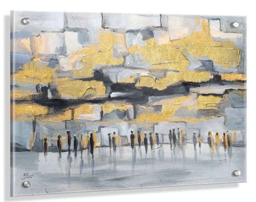 painted yonatan - dark kosel - 18x25