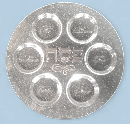 Seder Plate with Glitter