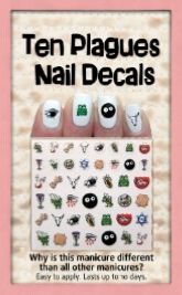 Midrash Manicure Passover Nail Decals