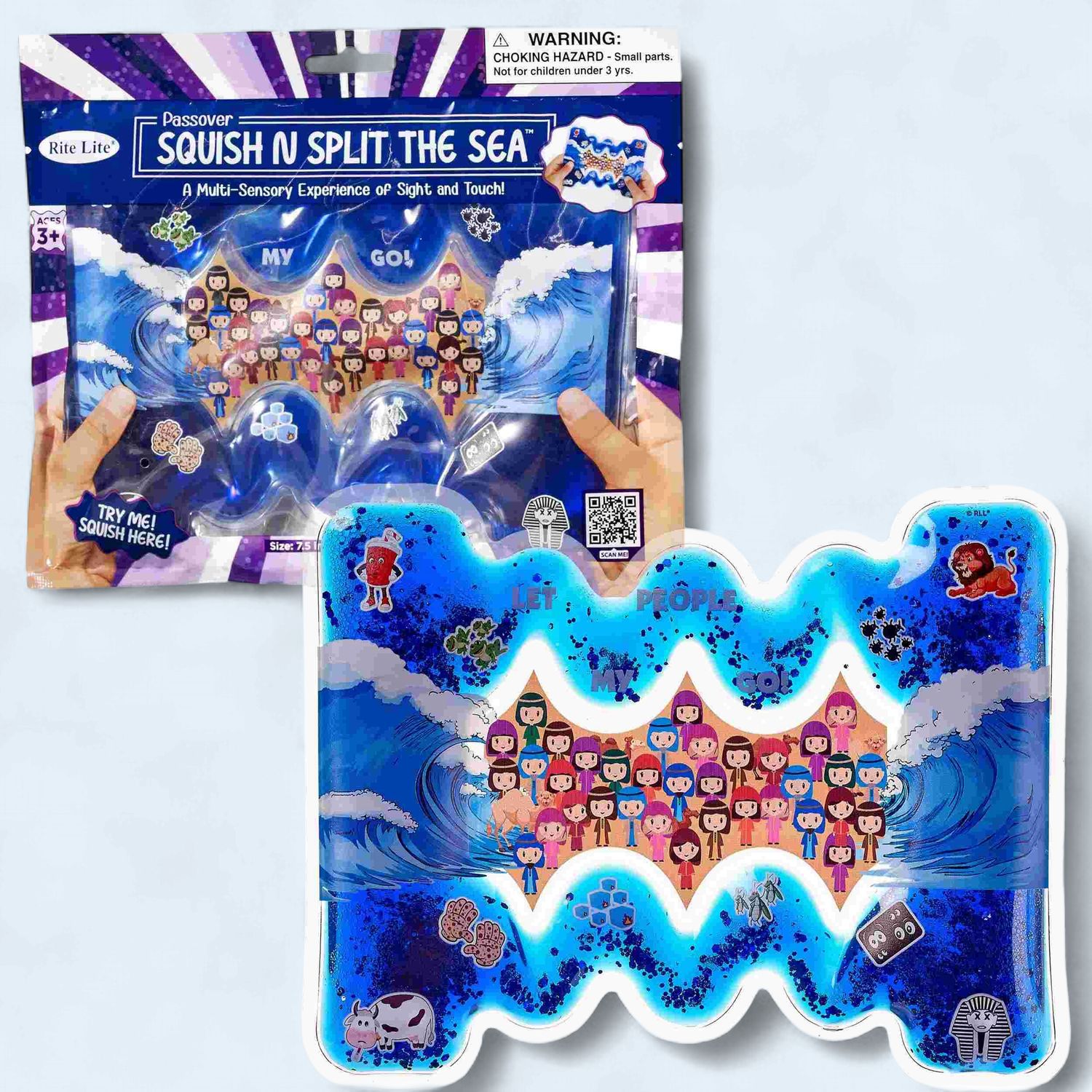 "SQUISH 'N SPLIT THE SEA" TOY