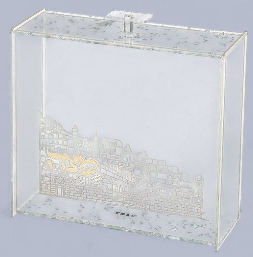 Plexiglass Clear Stand for Matzah 23*21 cm