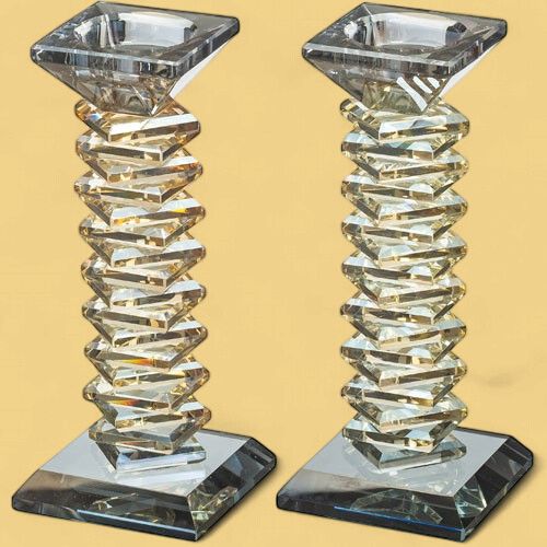 Crystal Candlesticks -G