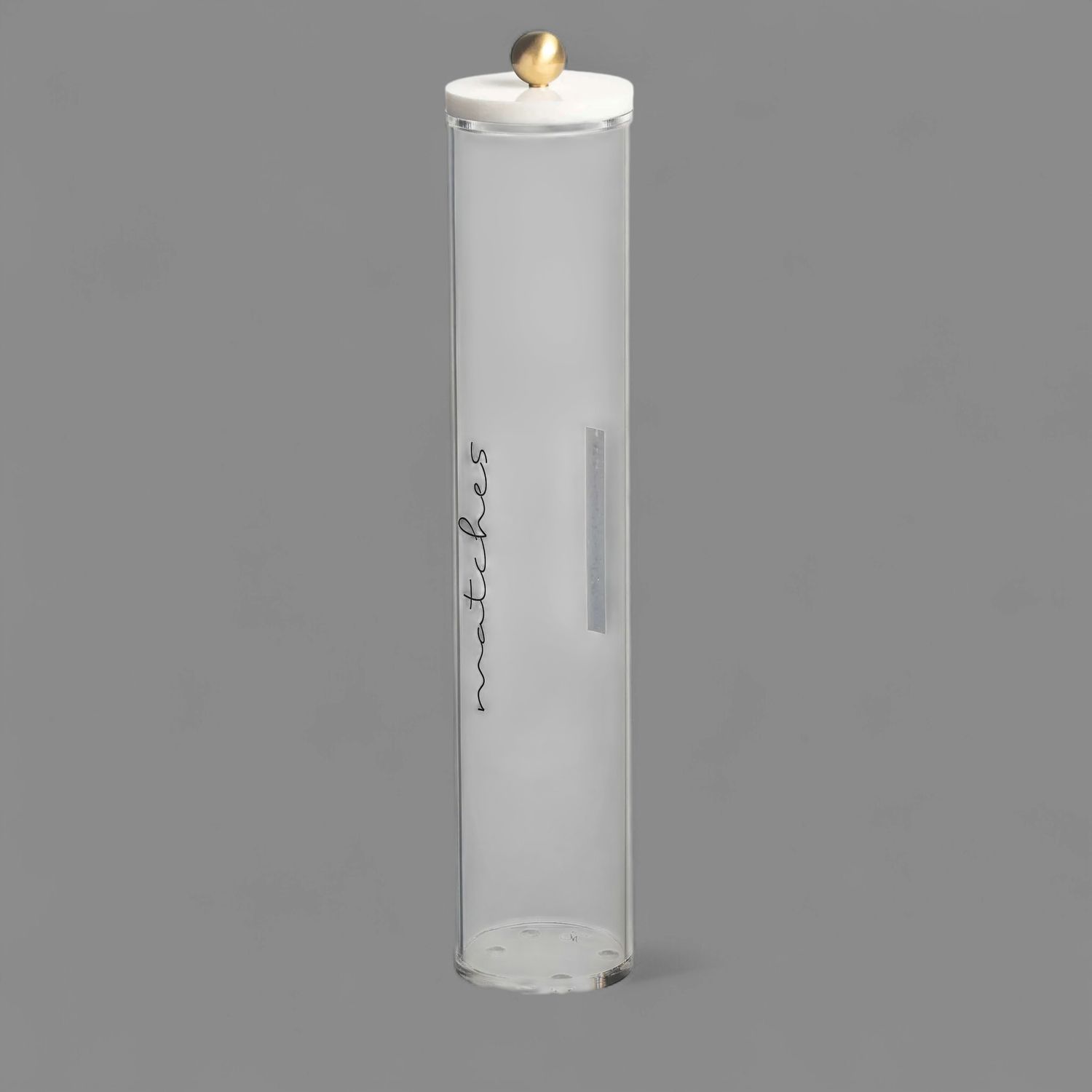 Crystal CandlestickLaser Engraved - Clear
