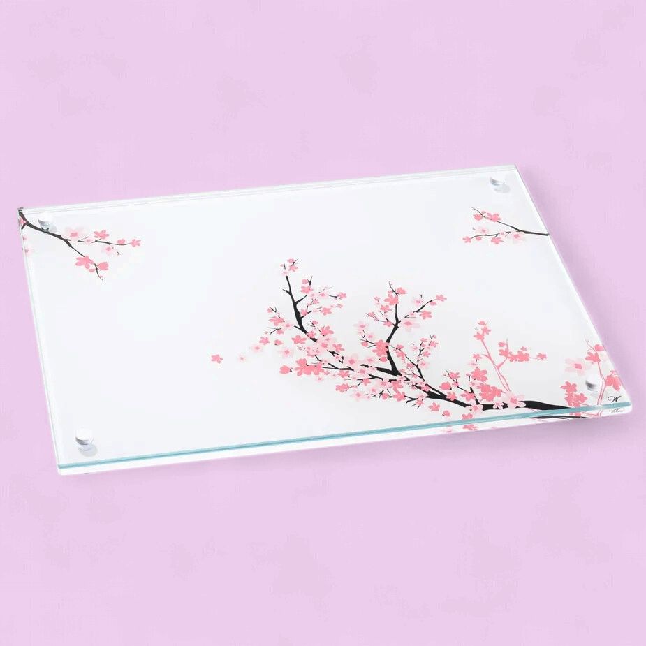 Challah Board - Cherry Blossom