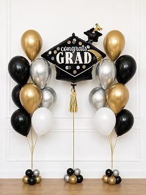 Graduation Helium Bouquets