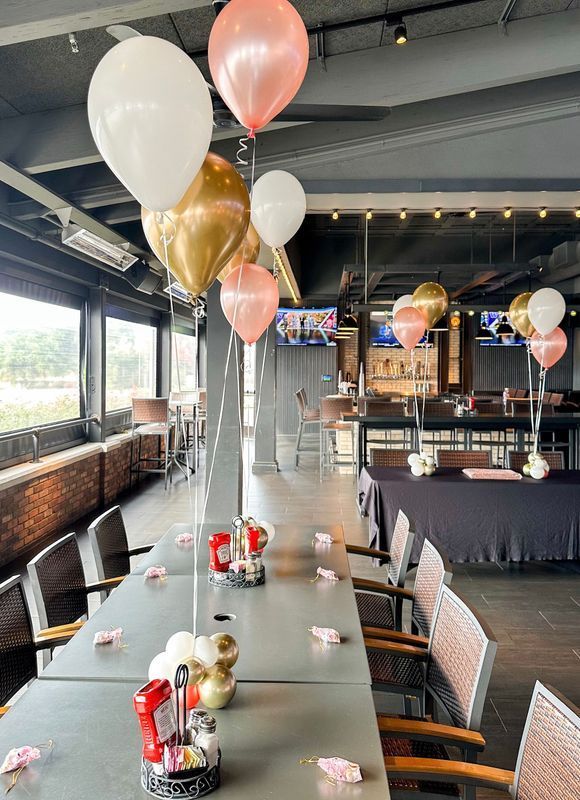 Tabletop Helium Latex Balloon Bouquet
