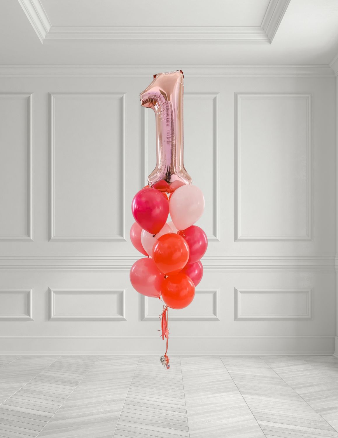 Number Helium Balloon Bouquet