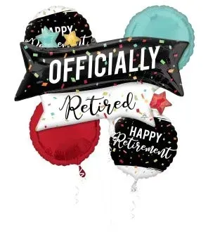 Officially Retired Balloon Bouquet