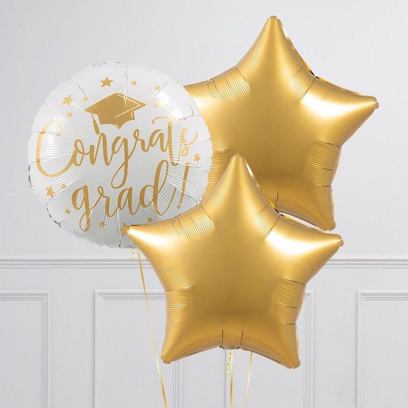 Foil Helium Balloon Bouquet