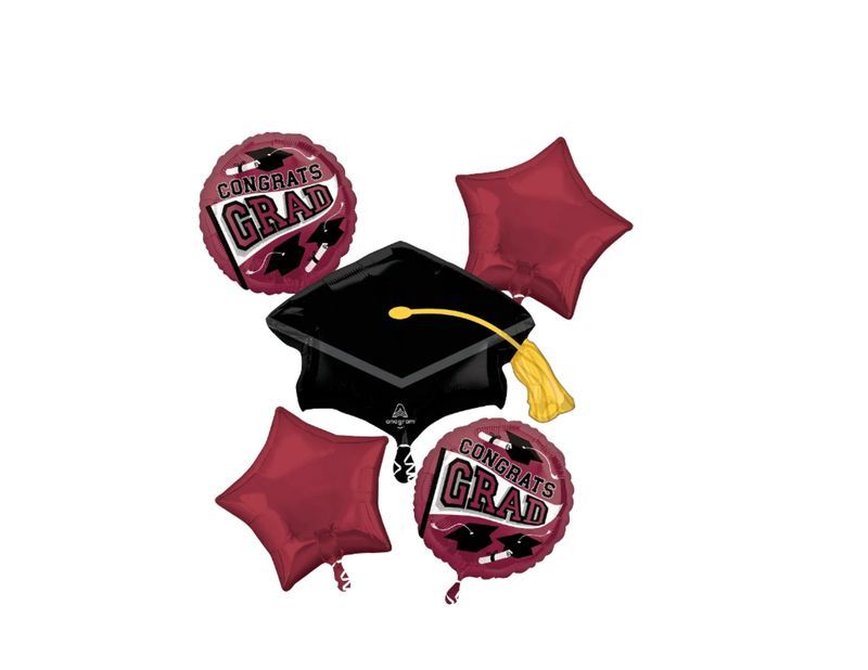Congrats Grad School Spirit Balloon Bouquet