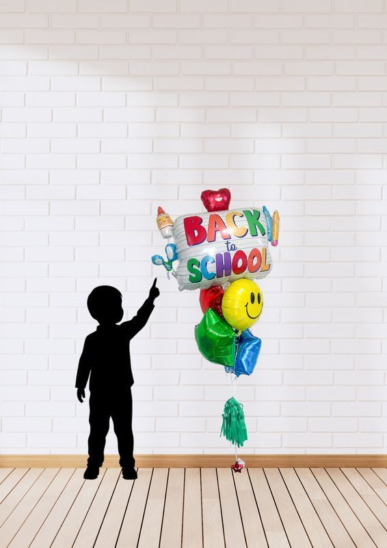 Back to school Smile Balloon Bouquet