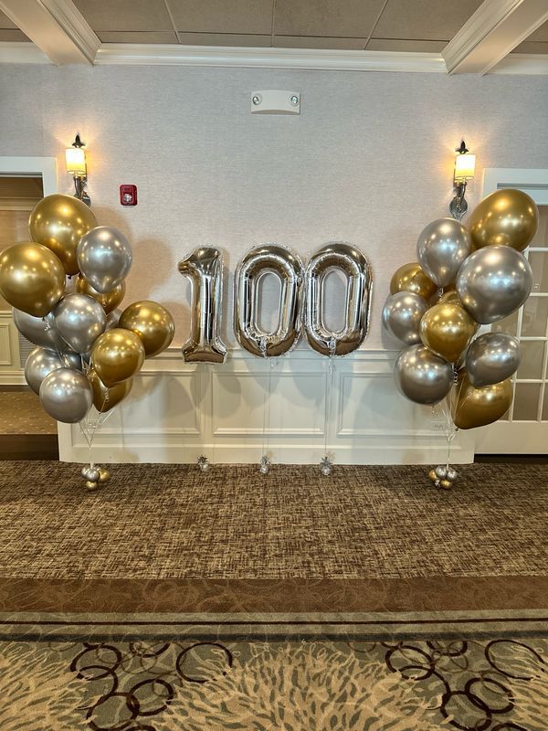 Number Helium Balloons