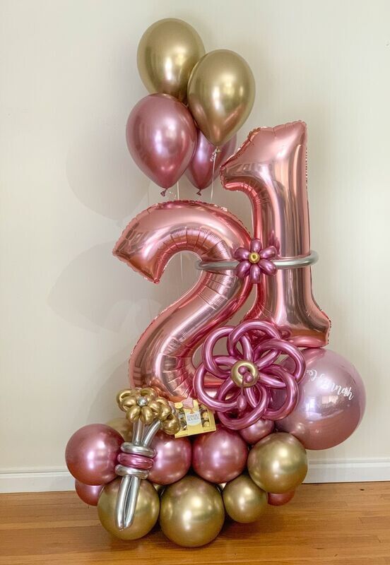Double Digit Balloon Marquee
