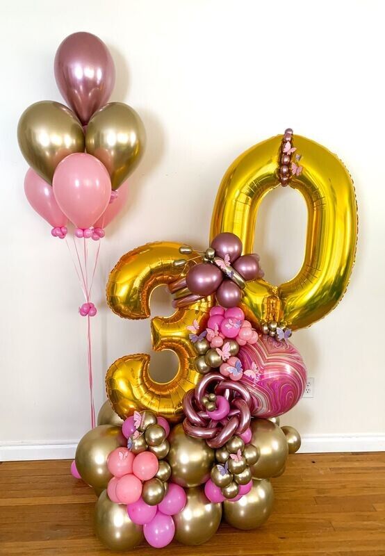 Double Digit Balloon Marquee